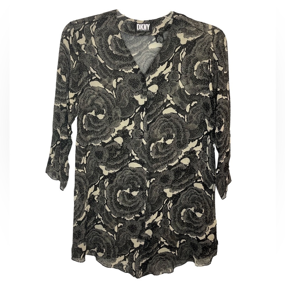 Donna Karan New York DKNY Silk Tunic